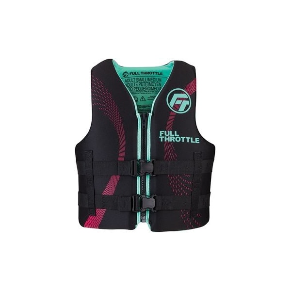 Full Throttle Vest-L/Xl Aqua Rapid Dry, No 142100-505-050-22 142100-505-050-22 - main